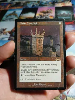 MTG Grim Monolith Urza's Legacy - Image 1