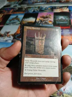 MTG Grim Monolith Urza's Legacy - Image 2