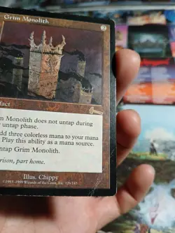 MTG Grim Monolith Urza's Legacy - Image 3
