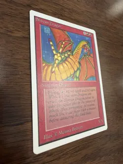 MTG: Magic The Gathering Shivan Dragon Unlimited NM - Image 3