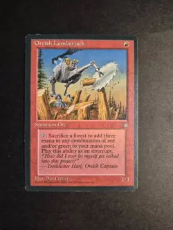 Orcish Lumberjack (Ice Age) NM Regular MTG - Image 1
