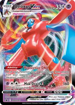 Deoxys VMAX - SWSH267 - SWSH Black Star Promos NM, English Pokemon SWSH Black St - Image 1
