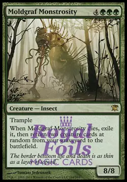 Moldgraf Monstrosity 1x FOIL ISD MTG Innistrad Rare MINT green - Image 1