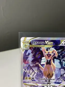 Pokemon TCG Zeraora VSTAR Holo Card Crown Zenith: Galarian Gallery GG43/GG70 - Image 2