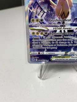 Pokemon TCG Zeraora VSTAR Holo Card Crown Zenith: Galarian Gallery GG43/GG70 - Image 4