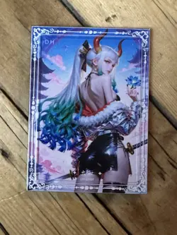 One Piece CCG Goddess Yamato Metal Card - Beauty & The Sword With Mini Skirts - Image 1