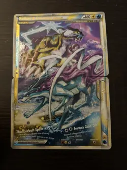 Pokemon Raikou & Suicune LEGEND Holo 2010 Card Lot (2 Cards, SL9, Nintendo) - Image 1