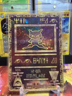 Ancient Mew Holo Rare WOTC Vintage Black Star Promo NM- Pokemon Card - Image 1
