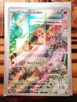 Pokemon TCG Charmander 044 SVP Scarlet & Violet Promo Foil Card Basic English - Image 1