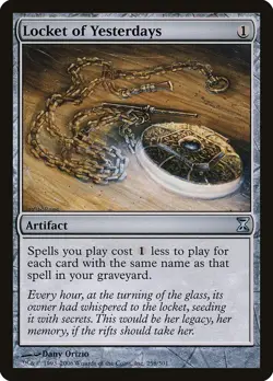 MTG - Locket of Yesterdays [Time Spiral] - Image 1