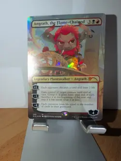 Angrath, the Flame-Chained (Borderless) Secret Lair Drop Foil MTG NM - Image 2