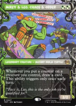 Mikey & Leo, Chaos & Order (Showcase), 247, TMT, Normal - Image 1