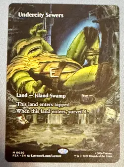Undercity Sewers (Borderless) Teenage Mutant Ninja Turtles Eternal-Legal Regular - Image 1