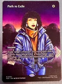 Path to Exile (Borderless) 0001 PZA Teenage Mutant Ninja Turtles TMNT - MTG - Image 1