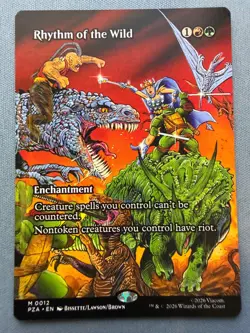 Rhythm of the Wild (Borderless) M Teenage Mutant Ninja Turtles PZA 12 NM - Image 1