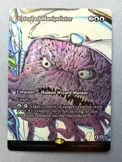 Cytoplast Manipulator (Borderless) *FOIL* NM - Teenage Mutant Ninja Turtles MTG - Image 1