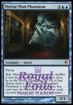 Mirror-Mad Phantasm 1x FOIL ISD MTG Innistrad Mythic MINT blue - Image 1