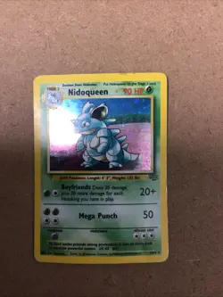 1999 Pokemon Nidoqueen 7/64 Jungle Holo Pokemon Card - Image 1