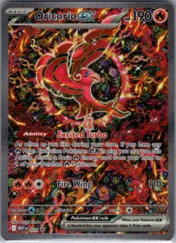 Oricorio ex 024 ME: Mega Evolution Promo - Pokemon Card - NM - Image 1