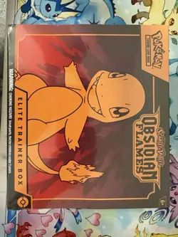 Pokemon TCG Scarlet & Violet Obsidian Flames Elite Trainer Box Promo Charmander… - Image 1