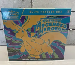 Pokemon TCG Mega Evolution Ascended Heroes Elite Trainer Box (ETB) SEALED 2026 - Image 1