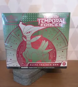 Pokemon TCG Temporal Forces Elite Trainer Box Iron Leaves – Sealed (ENG) - Image 1