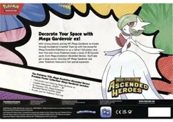 Pokemon TCG Ascended Heroes Premium Poster Collection Mega Lucario & Gardevoir - Image 2
