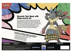 Pokemon TCG Ascended Heroes Premium Poster Collection Mega Lucario & Gardevoir - Image 5
