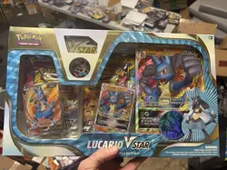 Pokemon - Pokemon TCG: Lucario VSTAR Premium Collection BRAND NEW - SEALED 820650851247 - Image 1