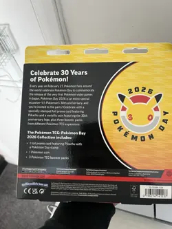 Pokemon Day 2026 Collection Box - 30th Anniversary Promo ✅ In Hand & Fast Ship - Image 3