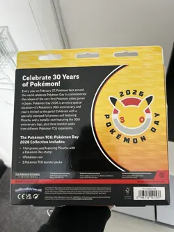 Pokemon Day 2026 Collection Box - 30th Anniversary Promo ✅ In Hand & Fast Ship - Image 4