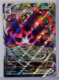 Eternatus VMAX SWSH045 Black Star Promo Holo NM Pokemon - Image 1