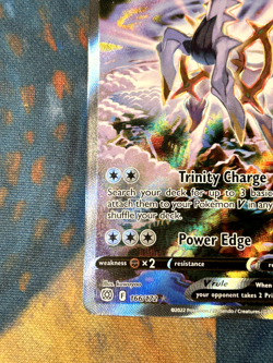 Pokemon TCG - Arceus V 166/172 Alt Art Brilliant Stars NM - Image 5