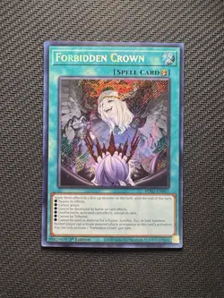 🔥Yu-Gi-Oh! - Forbidden Crown - BPRO-EN067 - Secret Rare - NM🔥 - Image 1
