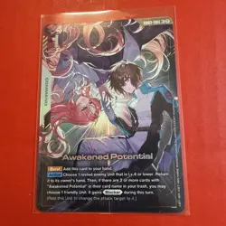 [ENGLISH] Gundam Card Game Awakened Potential GD03-118 R+ Alt Art Foil - Image 1