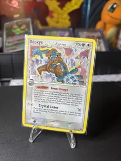 Pokemon Deoxys Holo Rare Card 2/17 Pop Series 4 - Image 1