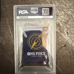 One Piece Card Game Shanks OP01-120 PSA 8 Mini Manga Alt Art Perforated Japanese - Image 5