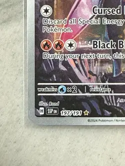 Pokemon Ceruledge 197/191 Full Art Holo Rare Stage 1 English 2024 Card (mint) - Image 4