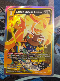 Braverse TCG Golden Cheese Cookie Run Card SR English BS9 - Image 1