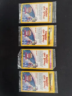 1999 Pokemon First Movie Set x4 Vintage Sealed LP WB Black Star Promo Cards 2 - Image 1