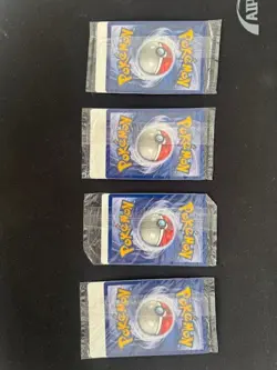 1999 Pokemon First Movie Set x4 Vintage Sealed LP WB Black Star Promo Cards 2 - Image 2