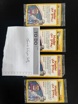 1999 Pokemon First Movie Set x4 Vintage Sealed LP WB Black Star Promo Cards 2 - Image 3