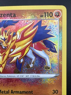 Zamazenta 102/185 Swsh04: Pokemon Vivid Voltage Amazing Rare Holo - Image 5