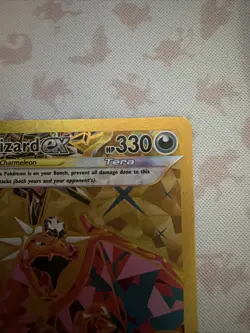 Charizard ex 228/197 SV03: Obsidian Flames Gold Hyper Rare Pokemon Card - Image 3