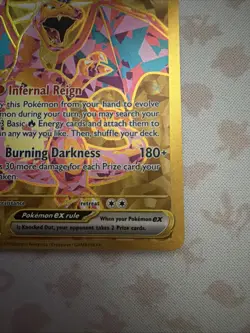 Charizard ex 228/197 SV03: Obsidian Flames Gold Hyper Rare Pokemon Card - Image 4