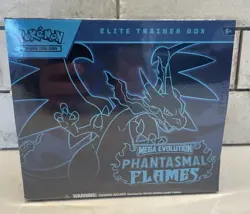 Pokemon Mega Evolution Phantasmal Flames Elite Trainer Box ETB Sealed - Image 1