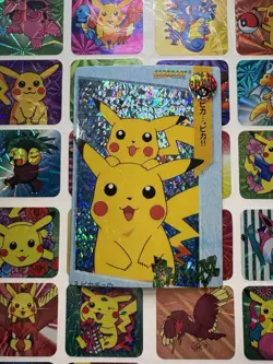 Pokemon Charizard Vintage Pocket Monsters Vending HOLO Prism Sticker 99 Nintendo - Image 1