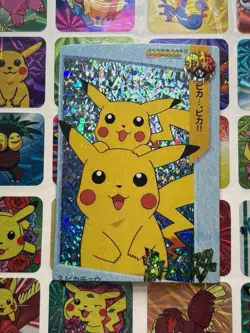 Pokemon Charizard Vintage Pocket Monsters Vending HOLO Prism Sticker 99 Nintendo - Image 2