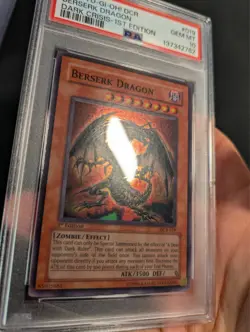 Yugioh Berserk Dragon DCR-019 1st Edition Ultra Rare PSA 10 Gem Mint! - Image 3