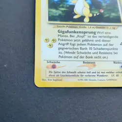 Pokemon TCG Karte - Ampharos 1/111 Neo Genesis Holo Rare Deutsch Near Mint NM - Image 4